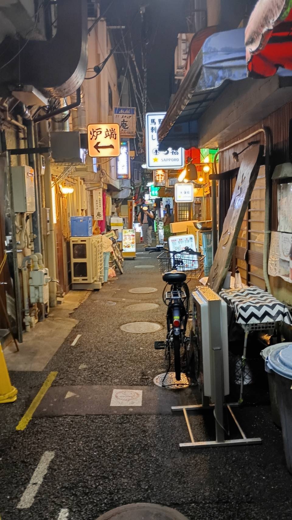 大井町の路地裏
